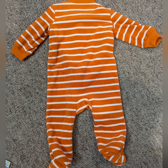 Nwt Baby Halloween Pumpkin Costume Size 6M One Piece Just One You made by Carter - Picture 2 of 5